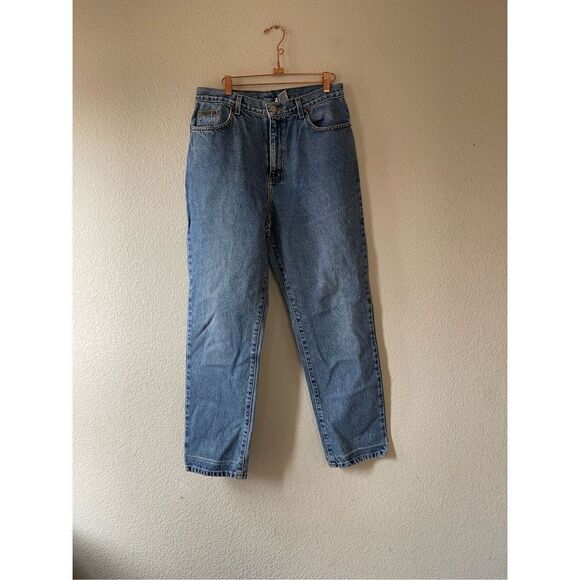 Vintage Calvin‎ Klein made in USA mom high rise jeans size 14 - Picture 1 of 9